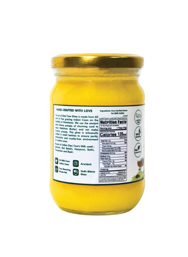 Jivika Himachal A2 Desi Cow Ghee - 250ML - Image 3